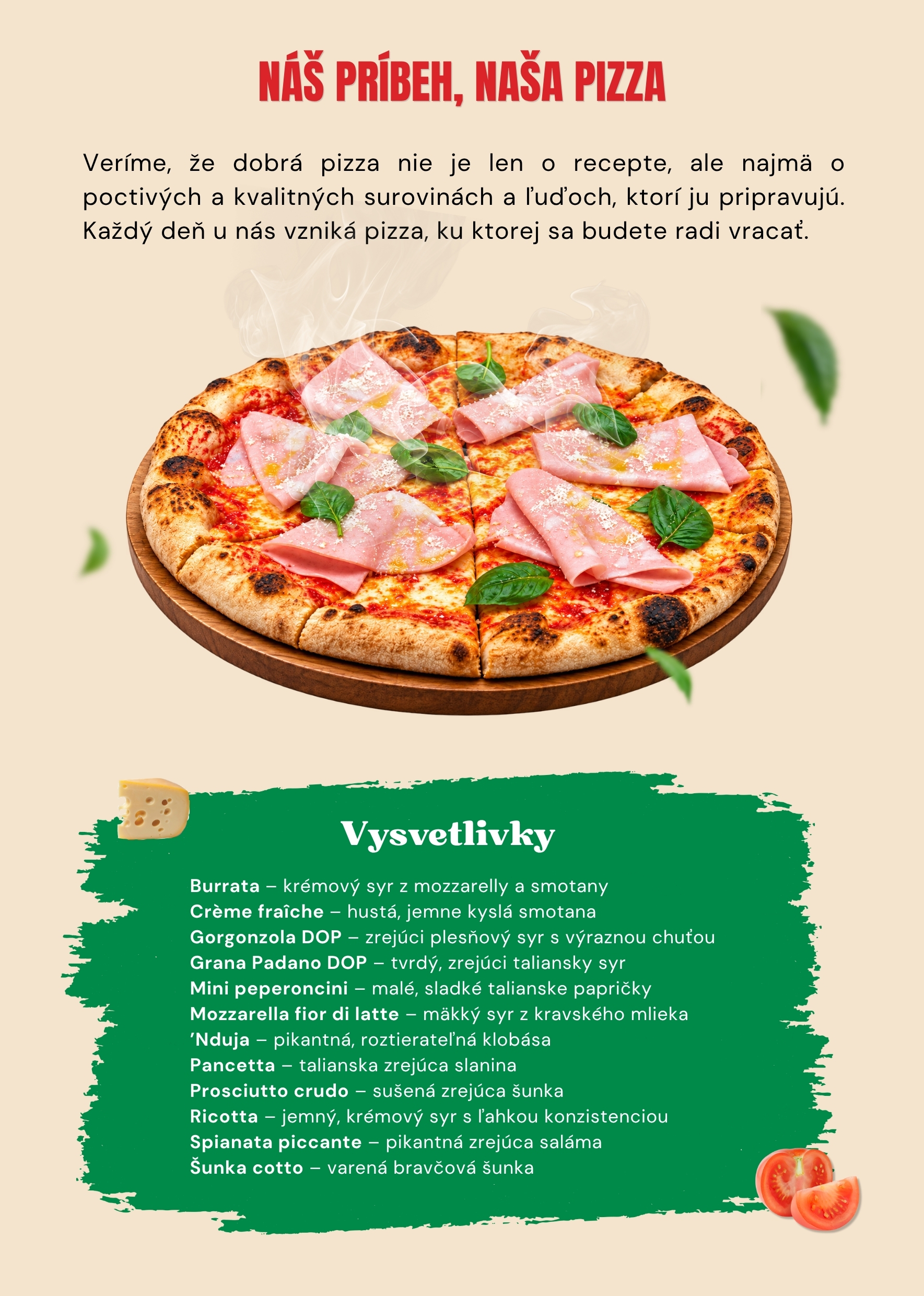 Náš príbeh, naša pizza